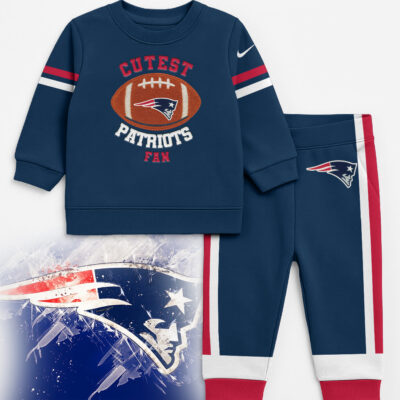 New England Patriots | Premium NFL Unisex-Baby Shirt and Sweatpants Set