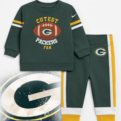 Green Bay Packers | Premium NFL Unisex-Baby Shirt and Sweatpants Set
