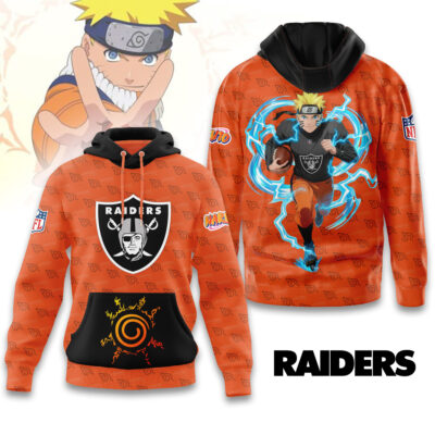 Las Vegas Raiders | Premium NFL x Naruto Limited Edition Hoodie