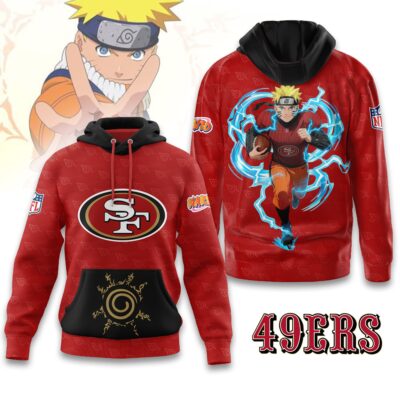 San Francisco 49ers | Premium NFL x Naruto Limited Edition Hoodie