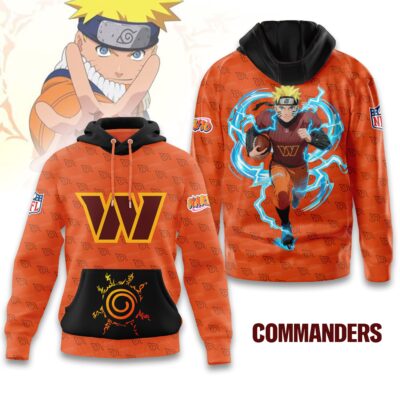 Washington Commanders | Premium NFL x Naruto Limited Edition Hoodie