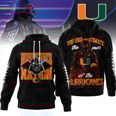 Miami Hurricanes | Premium NCAA Darth Vader Limited Edition Hoodie
