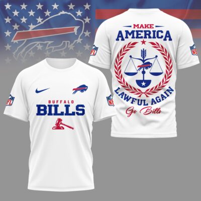 Buffalo Bills | Premium NFL Make America Lawful Again 3D Shirt