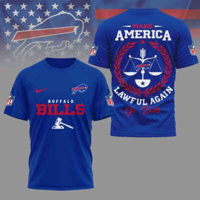 Buffalo Bills | Premium NFL Make America Lawful Again 3D Shirt