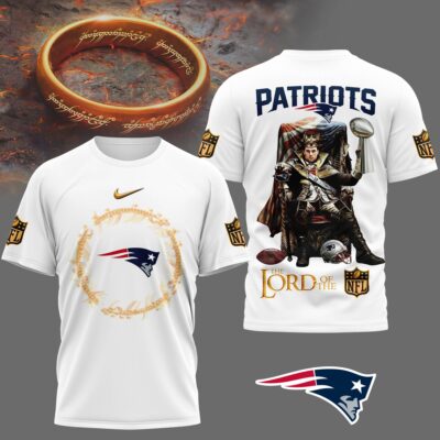 New England Patriots | Premium NFL Lord Of The Rings 3D Shirt