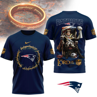 New England Patriots | Premium NFL Lord Of The Rings 3D Shirt