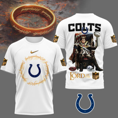 Indianapolis Colts | Premium NFL Lord Of The Rings 3D Shirt