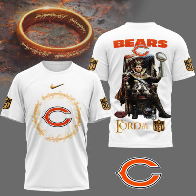 Chicago Bears | Premium NFL Lord Of The Rings 3D Shirt