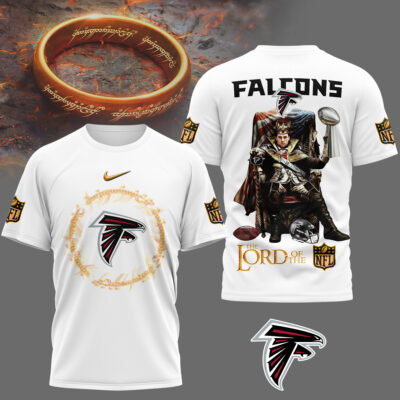 Atlanta Falcons | Premium NFL Lord Of The Rings 3D Shirt