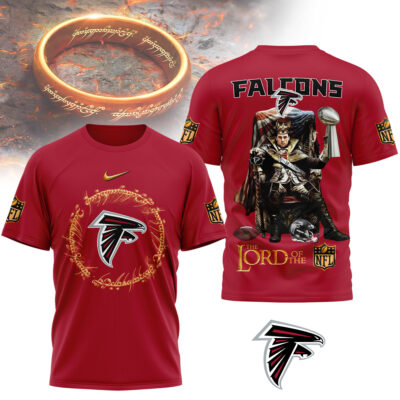 Atlanta Falcons | Premium NFL Lord Of The Rings 3D Shirt