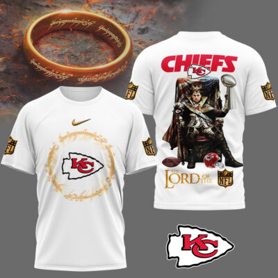 Kansas City Chiefs | Premium NFL Lord Of The Rings 3D Shirt