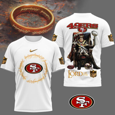 San Francisco 49ers | Premium NFL Lord Of The Rings 3D Shirt