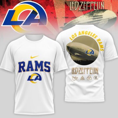 Los Angeles Rams | Premium NFL Led Zeppelin 3D Shirt