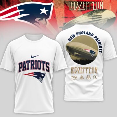 New England Patriots | Premium NFL Led Zeppelin 3D Shirt