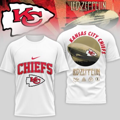 Kansas City Chiefs | Premium NFL Led Zeppelin 3D Shirt
