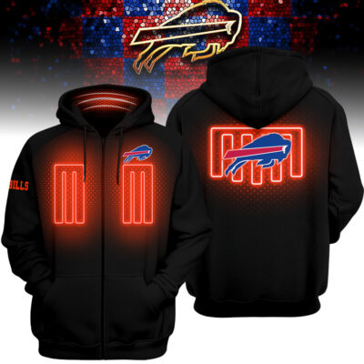 Buffalo Bills | Premium NFL Heated Zip Hoodie