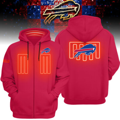 Buffalo Bills | Premium NFL Heated Zip Hoodie