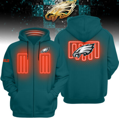 Philadelphia Eagles | Premium NFL Heated Zip Hoodie
