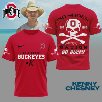 Ohio State Buckeyes | Premium NCAA Kenny Chesney Fan 3D Shirt