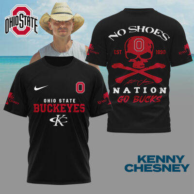 Ohio State Buckeyes | Premium NCAA Kenny Chesney Fan 3D Shirt