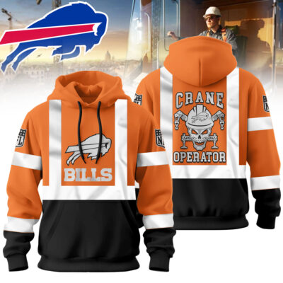 Buffalo Bills | Premium NFL Crane Operator High-Vis Hoodie