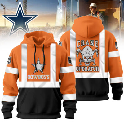 Dallas Cowboys | Premium NFL Crane Operator High-Vis Hoodie
