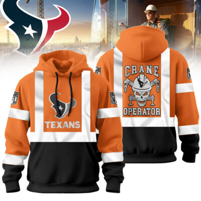 Houston Texans | Premium NFL Crane Operator High-Vis Hoodie