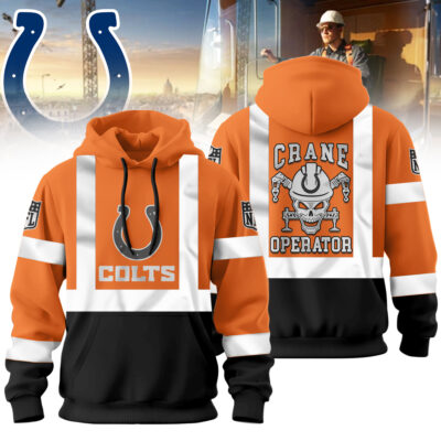Indianapolis Colts | Premium NFL Crane Operator High-Vis Hoodie