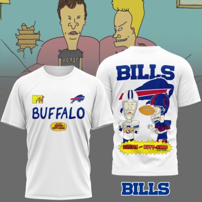 Buffalo Bills | Premium NFL Funny Beavis and Butt-Head Shirt