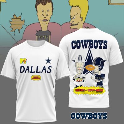 Dallas Cowboys | Premium NFL Funny Beavis and Butt-Head Shirt