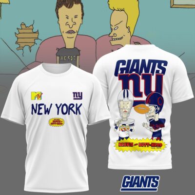New York Giants | Premium NFL Funny Beavis and Butt-Head Shirt