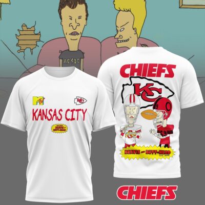 Kansas City Chiefs | Premium NFL Funny Beavis and Butt-Head Shirt