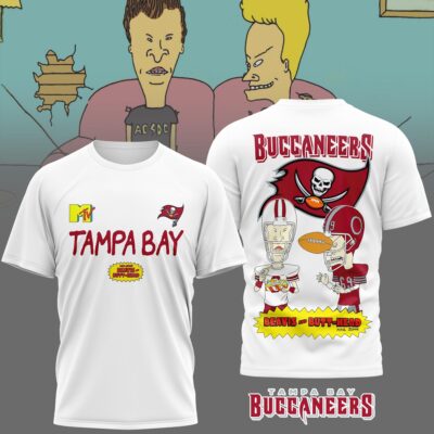Tampa Bay Buccaneers | Premium NFL Funny Beavis and Butt-Head Shirt