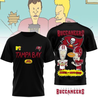 Tampa Bay Buccaneers | Premium NFL Funny Beavis and Butt-Head Shirt