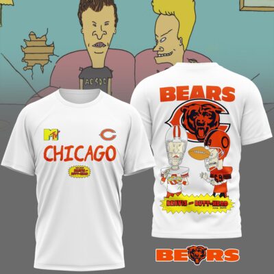 Chicago Bears | Premium NFL Funny Beavis and Butt-Head Shirt