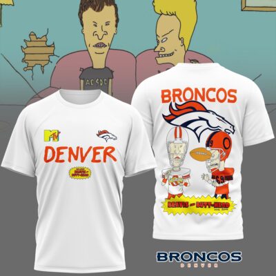 Denver Broncos | Premium NFL Funny Beavis and Butt-Head Shirt