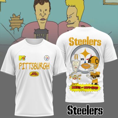 Pittsburgh Steelers | Premium NFL Funny Beavis and Butt-Head Shirt