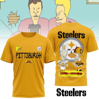 Pittsburgh Steelers | Premium NFL Funny Beavis and Butt-Head Shirt