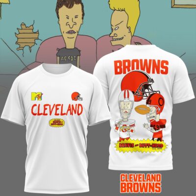 Cleveland Browns | Premium NFL Funny Beavis and Butt-Head Shirt