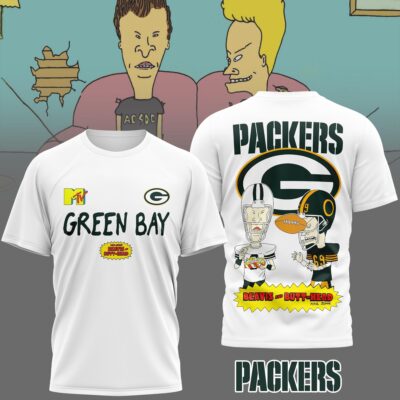 Green Bay Packers | Premium NFL Funny Beavis and Butt-Head Shirt