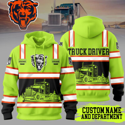 Chicago Bears | Premium NFL Truck Driver Hoodie