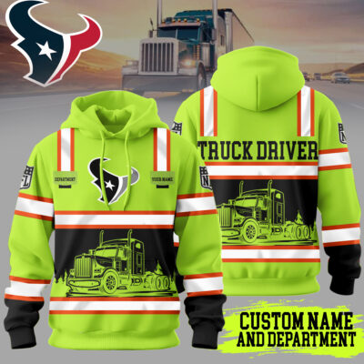 Houston Texans | Premium NFL Truck Driver Hoodie
