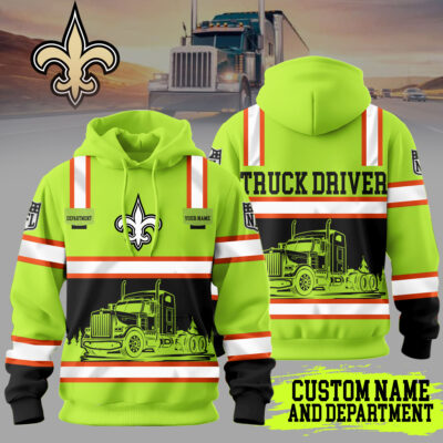 New Orleans Saints | Premium NFL Truck Driver Hoodie