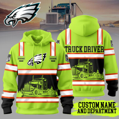 Philadelphia Eagles | Premium NFL Truck Driver Hoodie