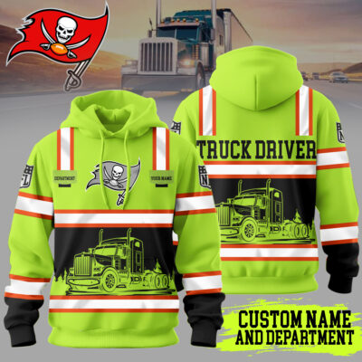 Tampa Bay Buccaneers | Premium NFL Truck Driver Hoodie - 3XL