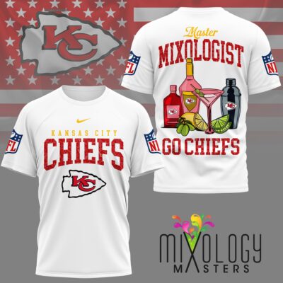 Kansas City Chiefs | Premium NFL Mixologist Fan 3D Shirt