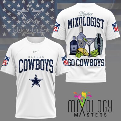 Dallas Cowboys | Premium NFL Mixologist Fan 3D Shirt