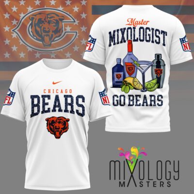 Chicago Bears | Premium NFL Mixologist Fan 3D Shirt