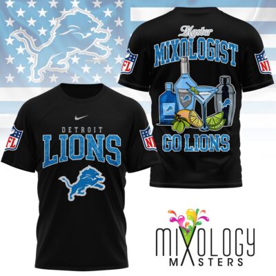 Detroit Lions | Premium NFL Mixologist Fan 3D Shirt