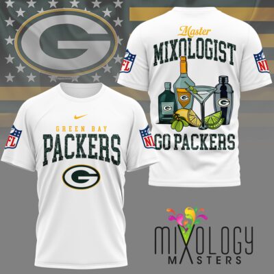 Green Bay Packers | Premium NFL Mixologist Fan 3D Shirt